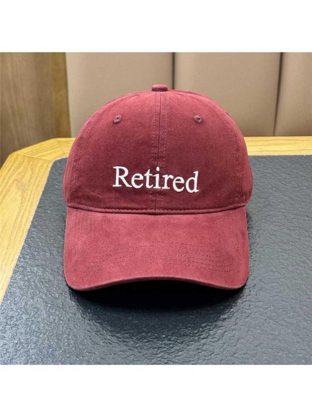 Retired Embroidered Baseball Cap
